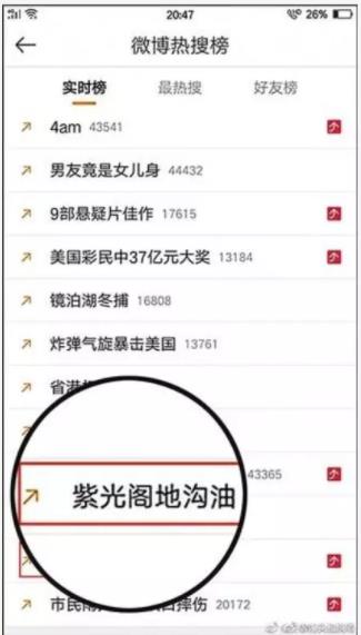 被“紫光閣地溝油”害慘的不止是pgo 還有微博熱搜產(chǎn)業(yè)鏈