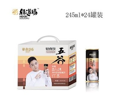 校園超市五谷雜糧飲料245ml24罐裝綠道場(chǎng)招商