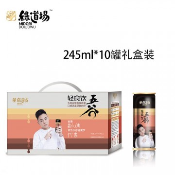 五谷雜糧飲料245ml10罐禮品裝項(xiàng)目投資